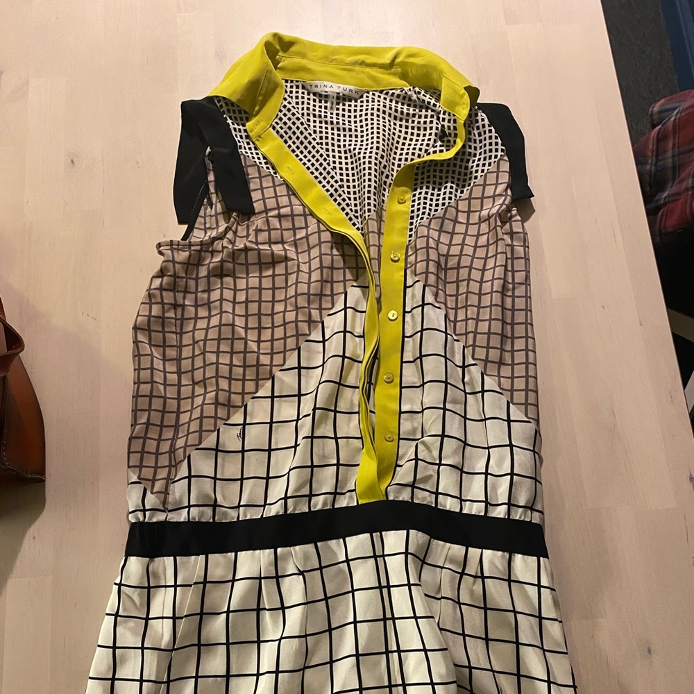 Tory Burch romper. Worn one time, gift but not my style.